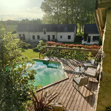 Villa Les Logis d Ussé à Rigny-Ussé Extérieur photo